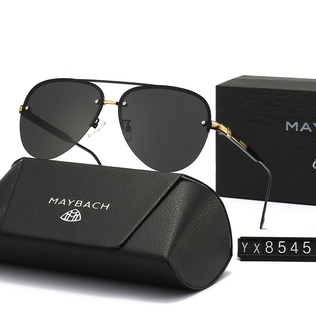 5 colors Inspired Rimless Aviator Sunglasses