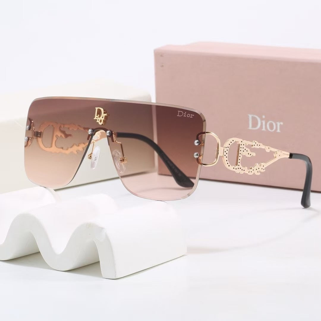 7 colors New hot HD lenses No borders design sunglasses