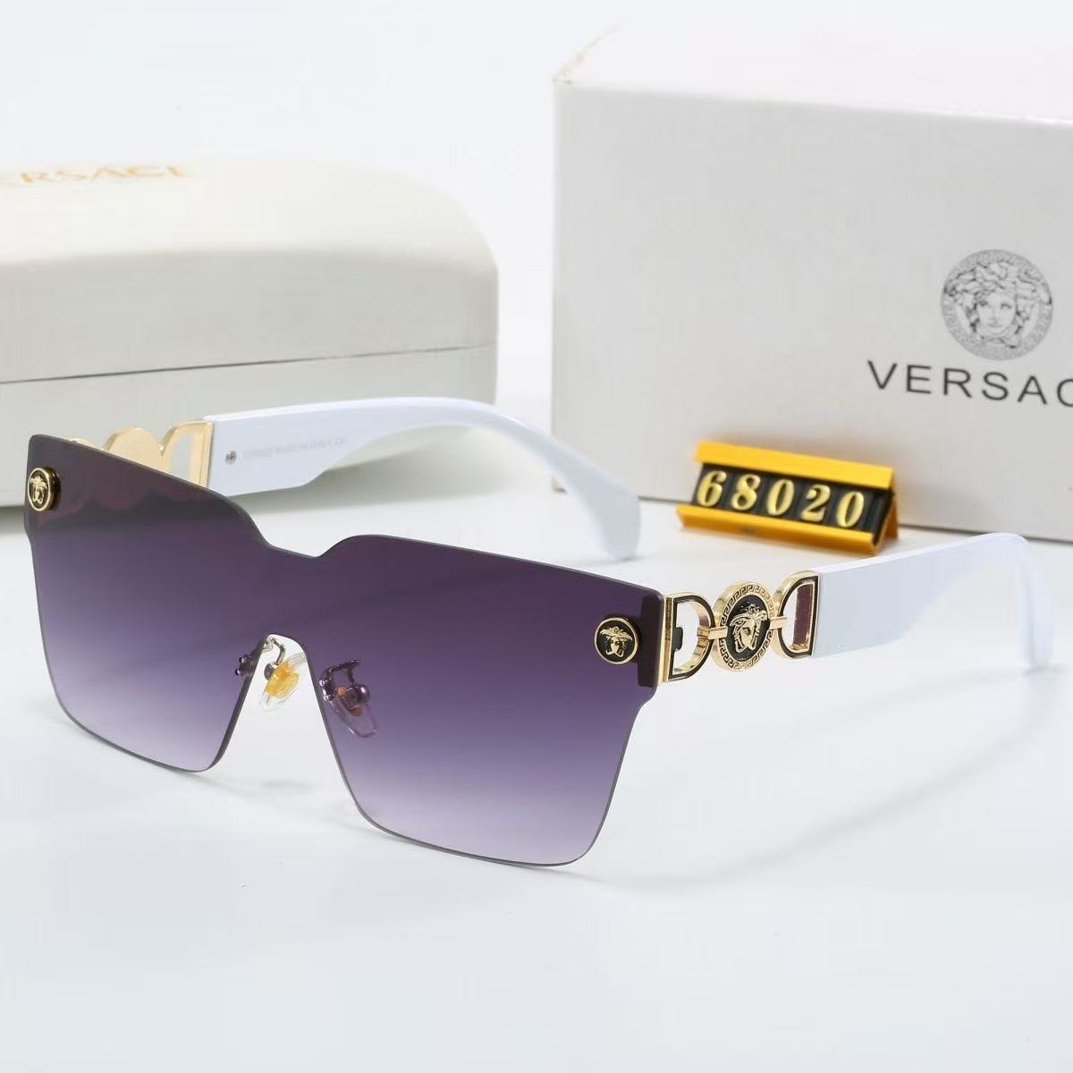 6colors popular high-definition lens frameless design sunglasses 68020