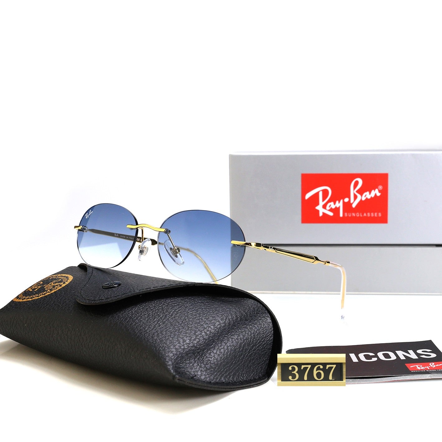 Fashion hot 6 color sunglasses 3767