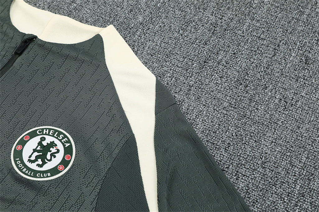 Chelsea Pre-Match Green II Tracksuit 25/26
