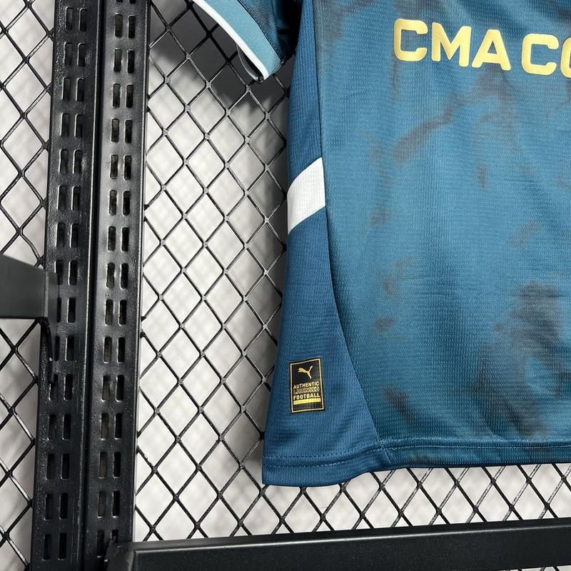 Kids Olympique de Marseille Away Kit 2024/2025