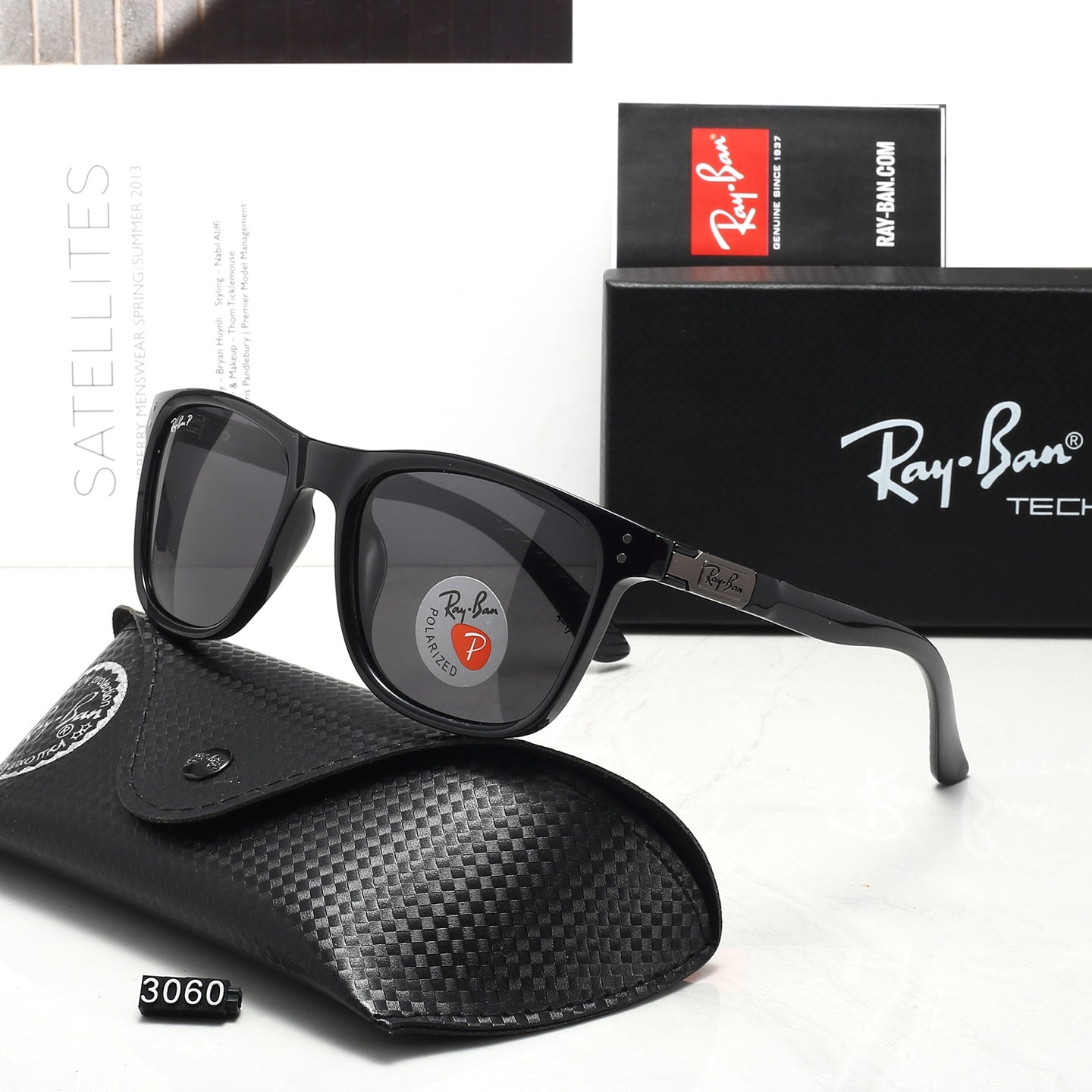 5 colors new hot full flarm sunglasses 3060
