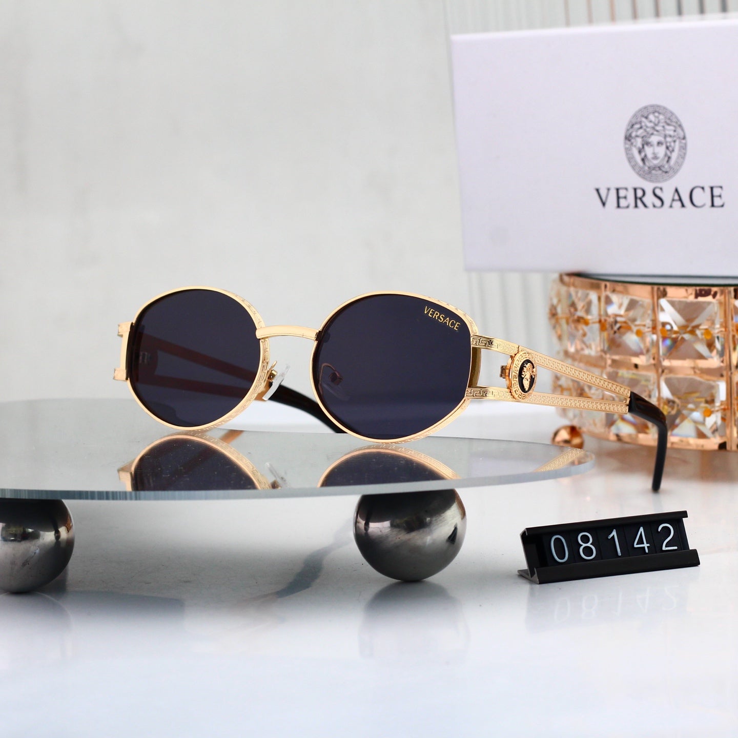 7 colors New hot HD lenses Full frame Sunglasses 08142