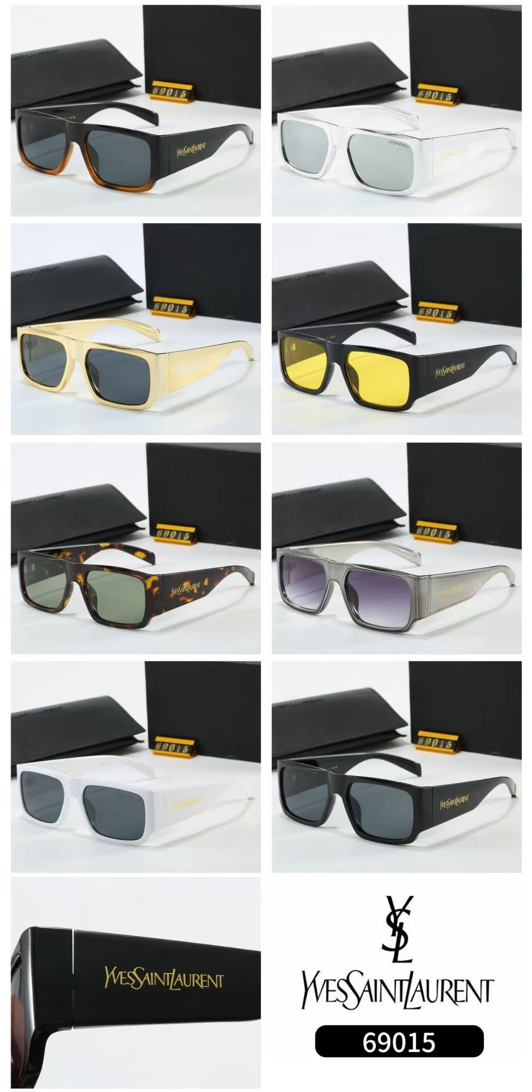 Fashion hot 8 color sunglasses 69015