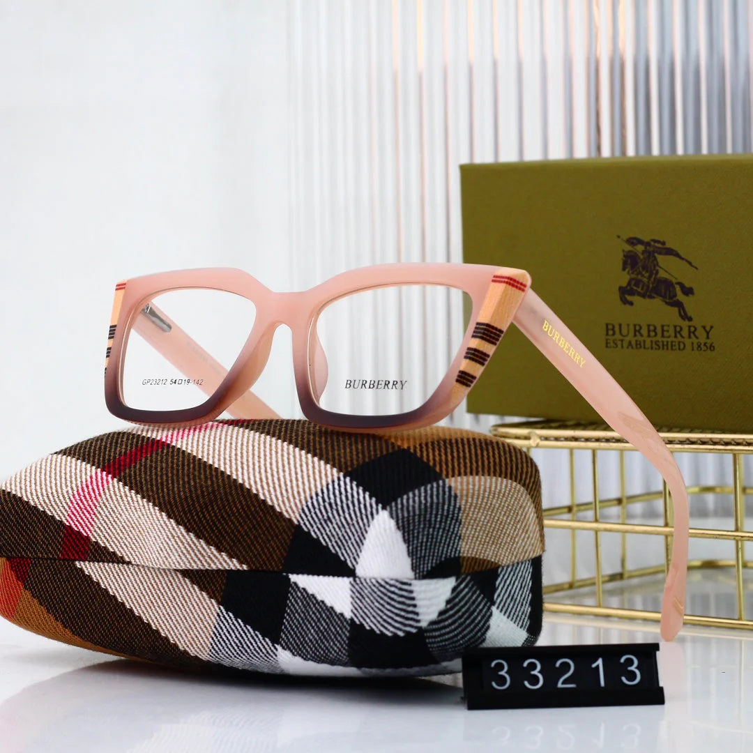6 Color Classic Vintage Checkered Glasses B33213