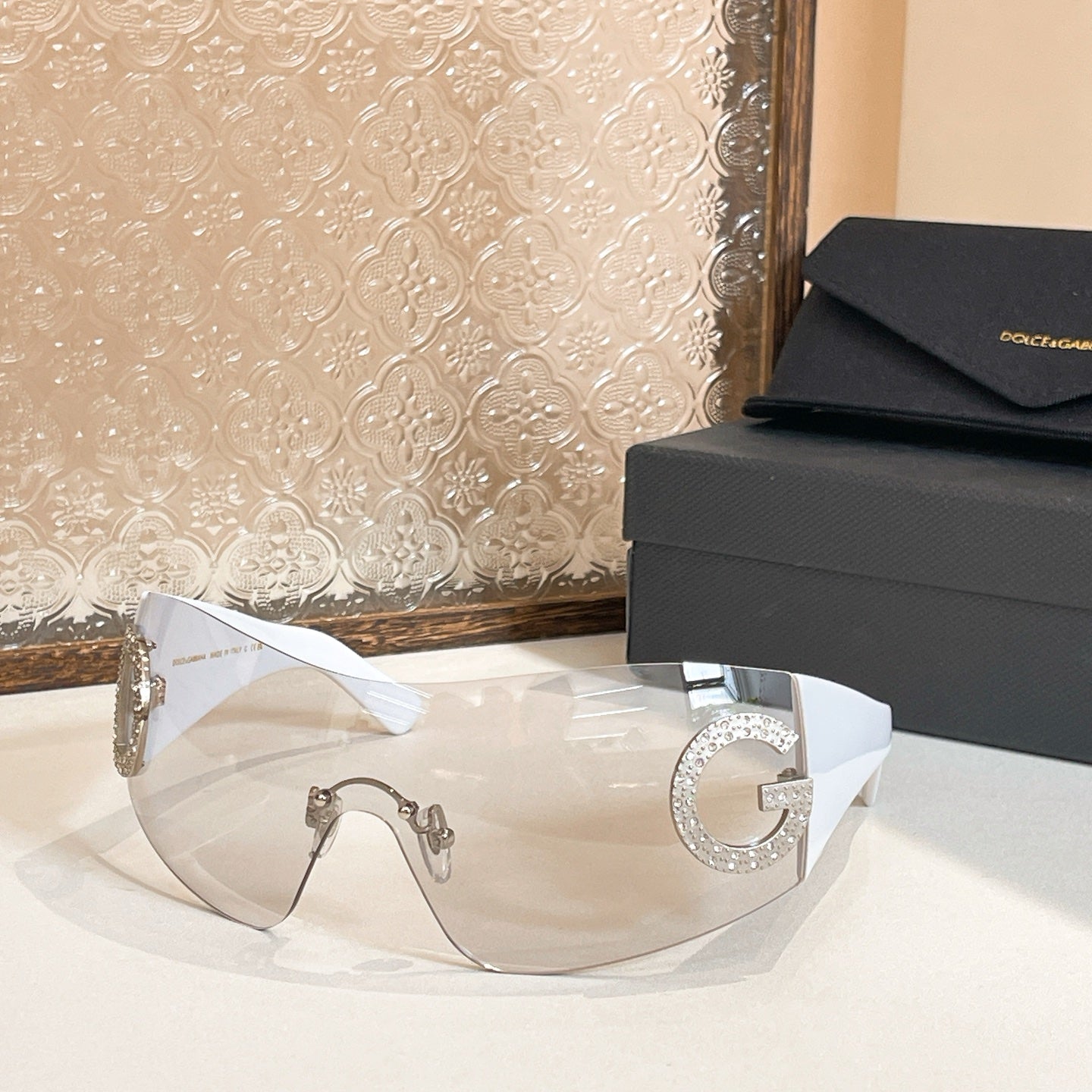 7 colors New hot HD lenses Frameless design sunglasses 2298