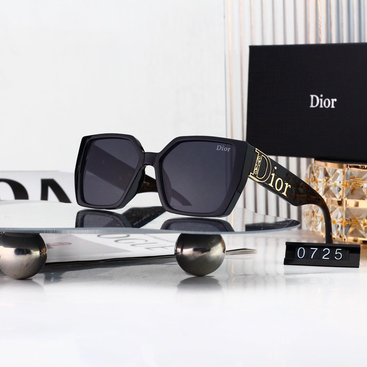 Fashion hot 7 color sunglasses 0725