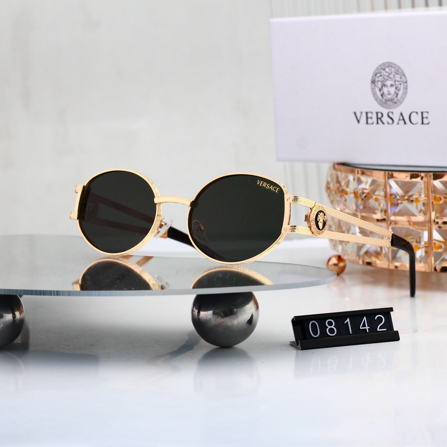 7 colors New hot HD lenses Full frame Sunglasses 08142