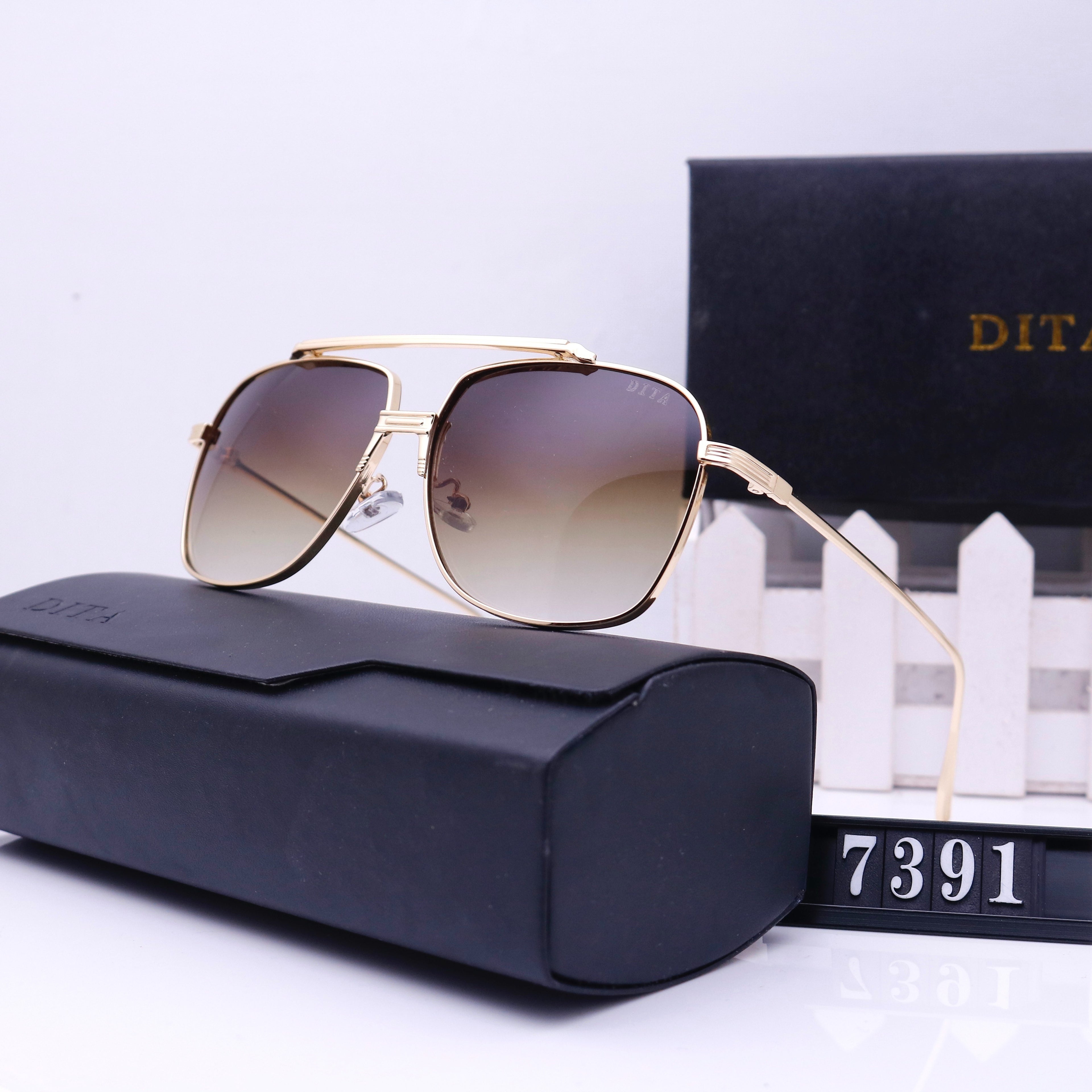 Fashion hot 6 color sunglasses 7391