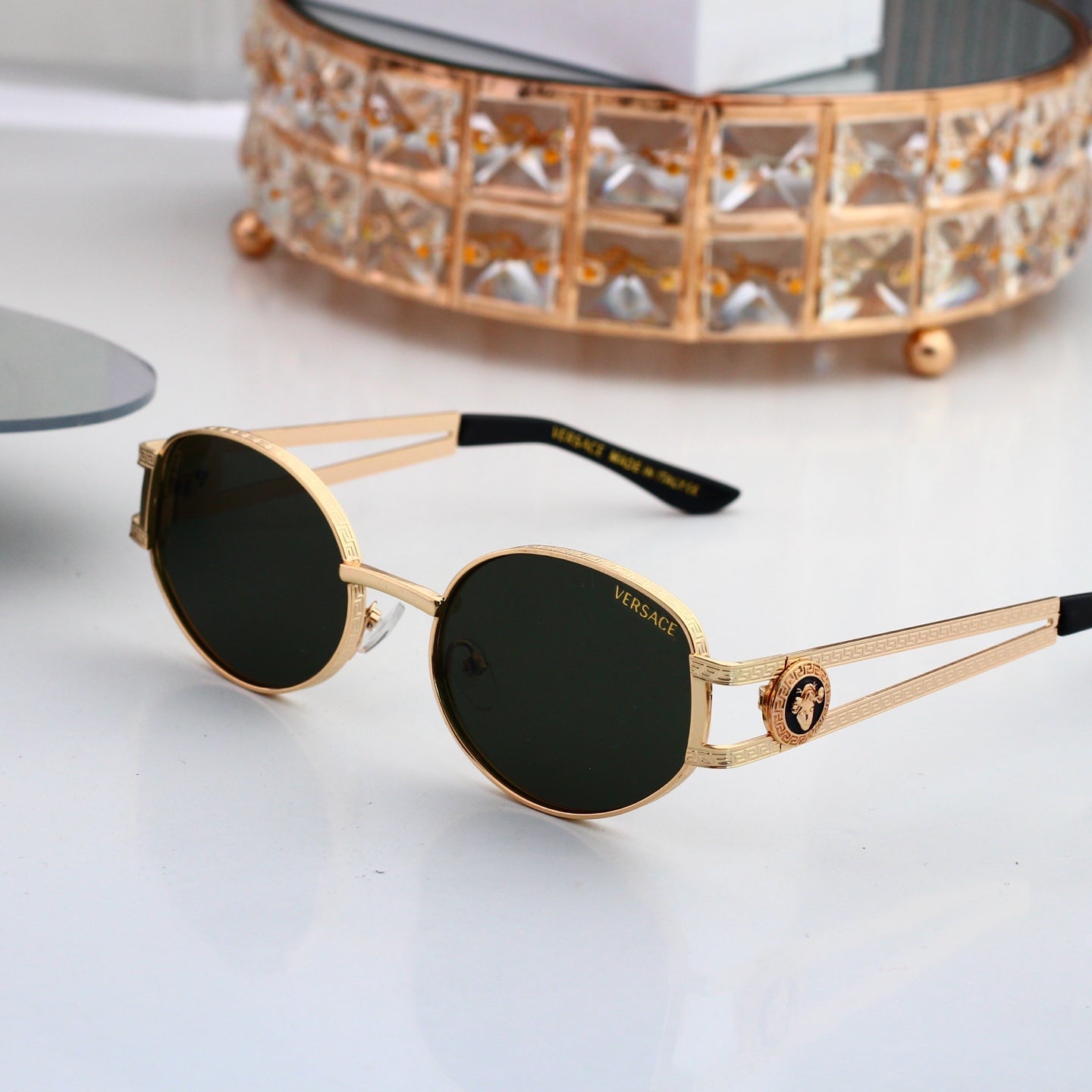7 colors New hot HD lenses Full frame Sunglasses 08142
