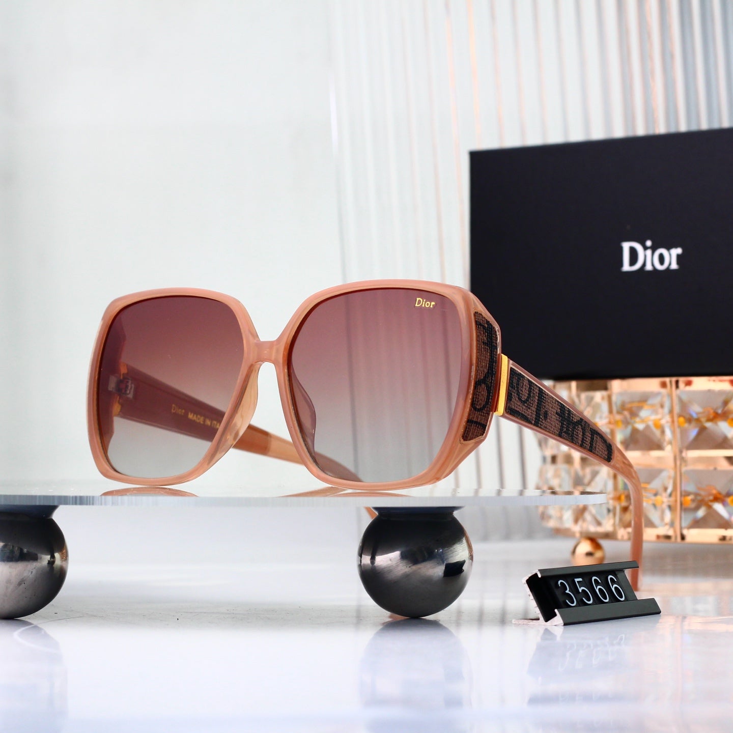 5 colors New hot HD lenses Full frame design sunglasses 3566
