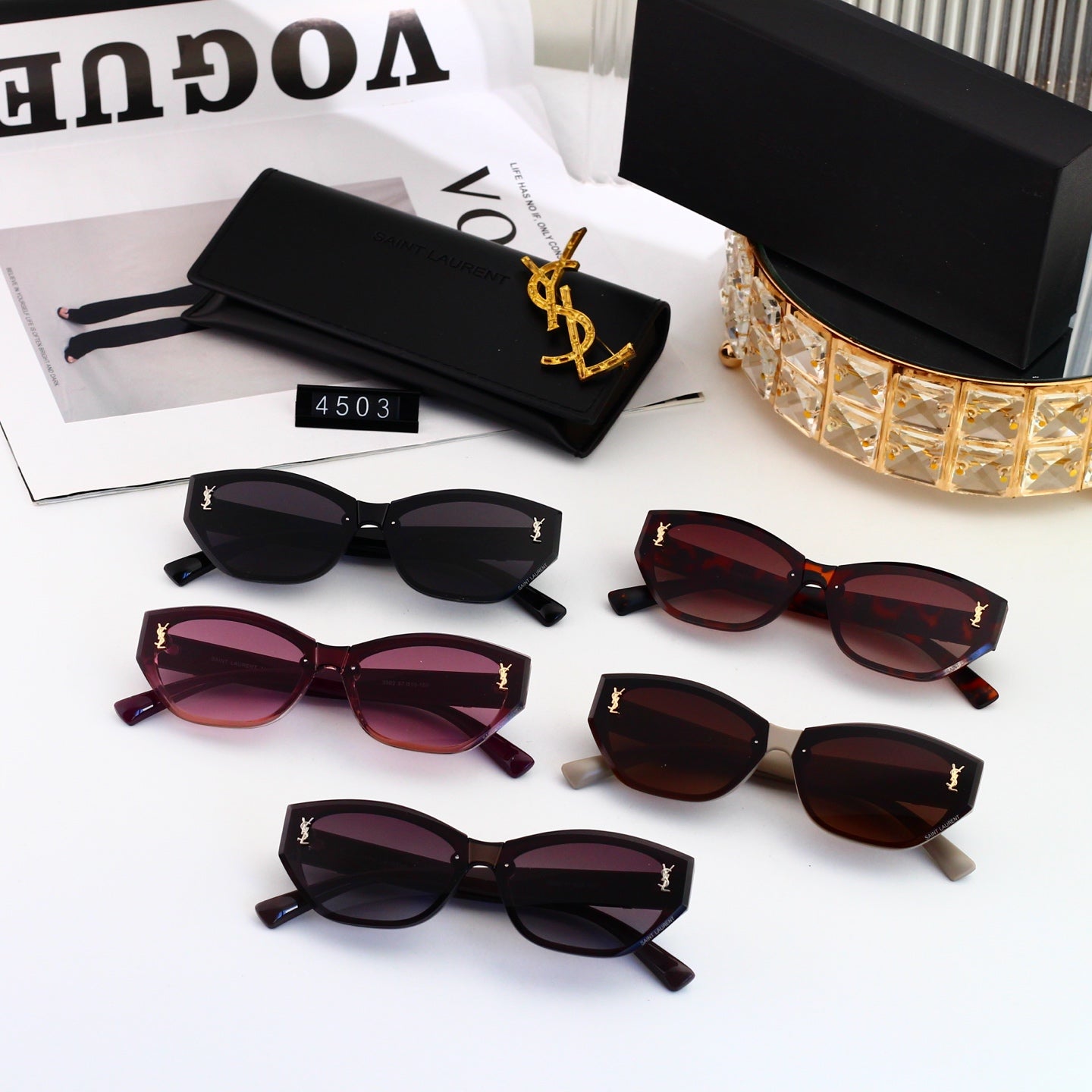 Fashion hot 5 color sunglasses 4503