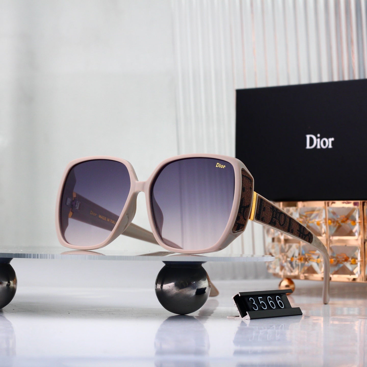 5 colors New hot HD lenses Full frame design sunglasses 3566