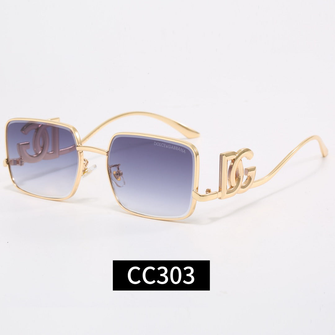 New hot HD lenses No borders design 7 colors sunglasses CC303
