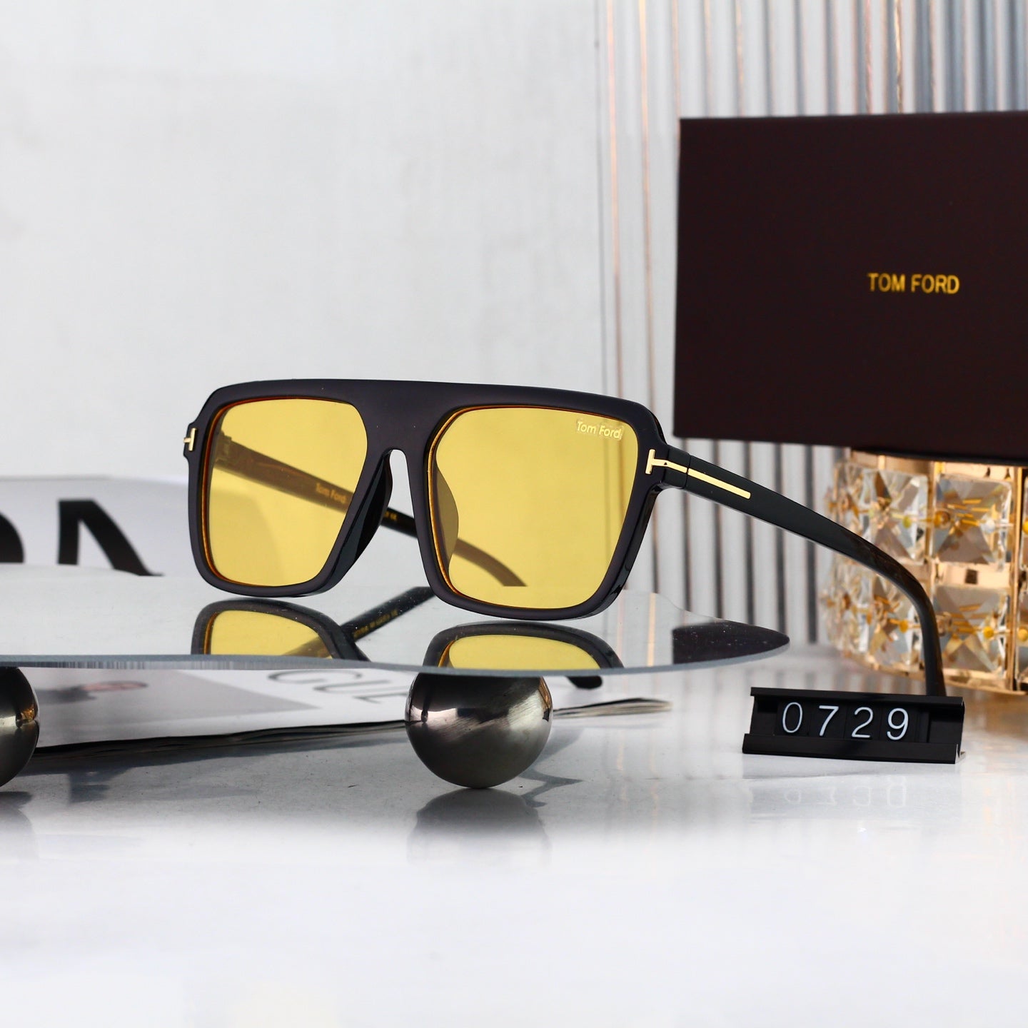 Fashion hot 9 color sunglasses 0729