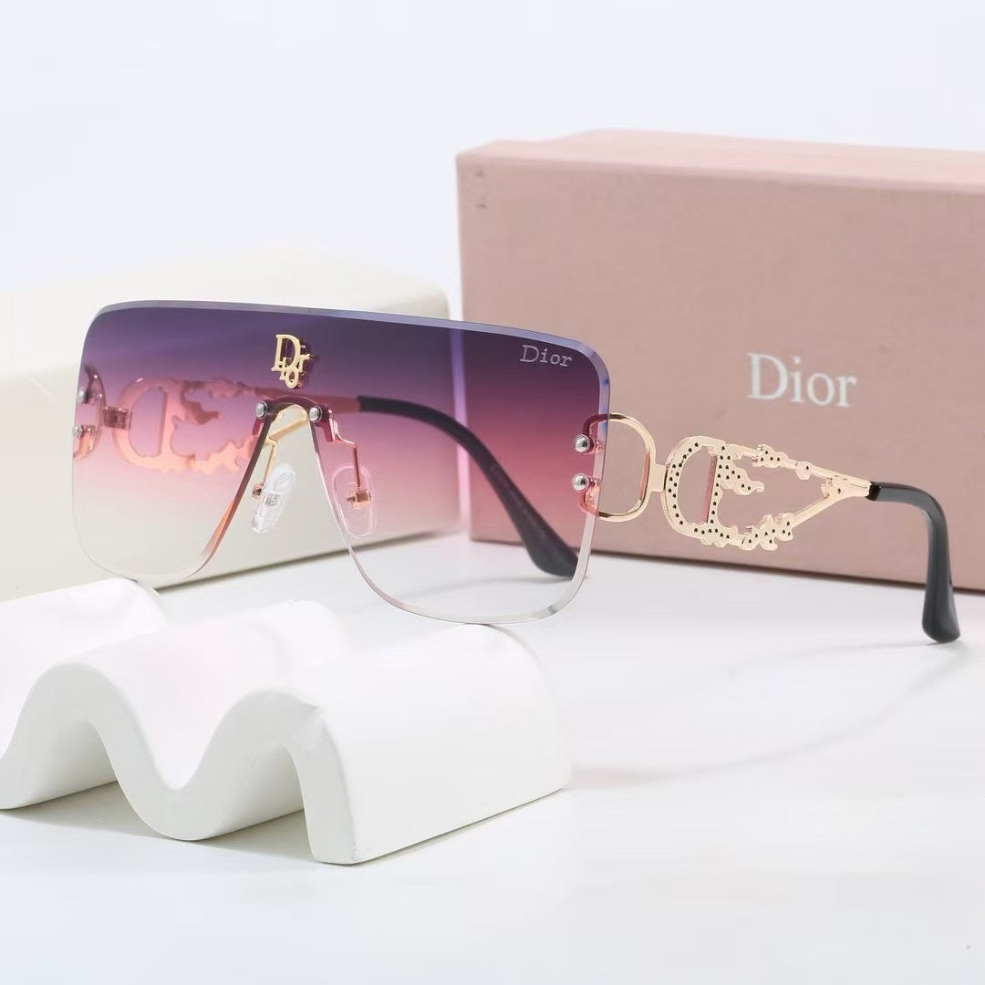 7 colors New hot HD lenses No borders design sunglasses