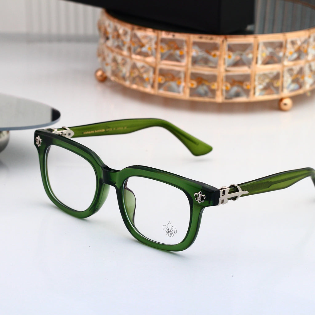 Fashion 6 Color Plain Glasses 0204