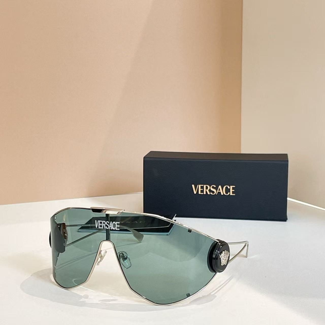 6 colors popular high-definition one-piece sunglasses