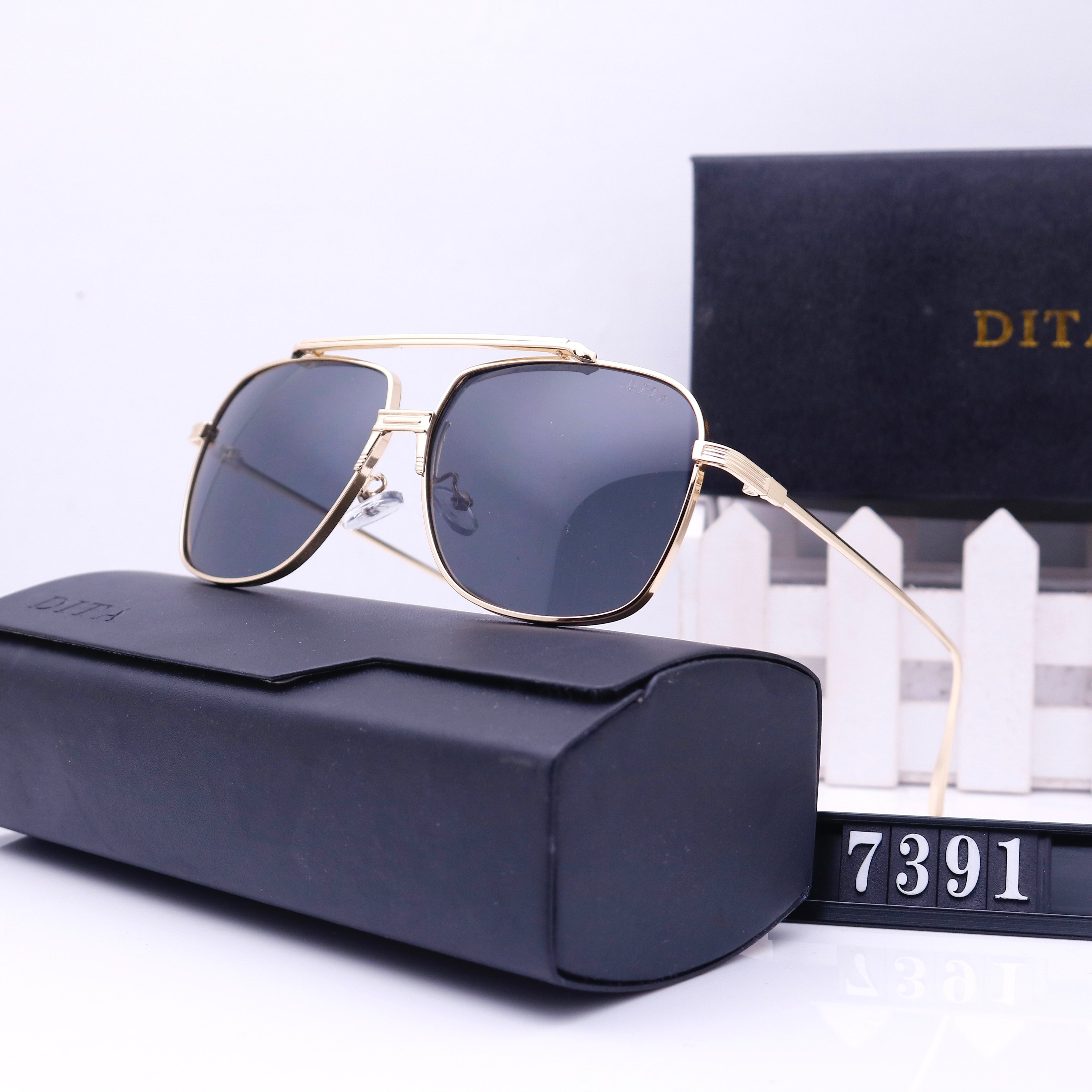 Fashion hot 6 color sunglasses 7391