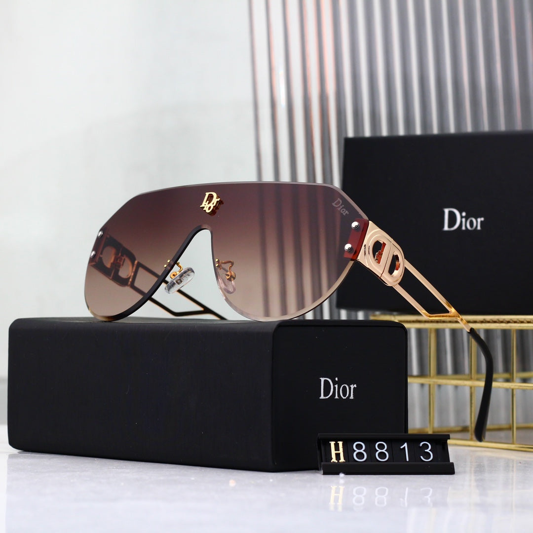 6 colors New hot HD lenses No borders design sunglasses 0263