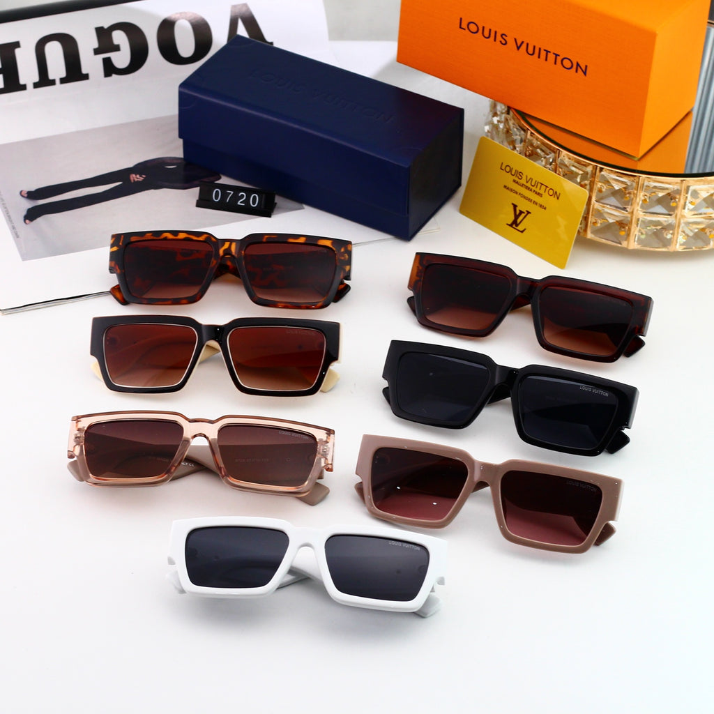 7 colors new hot full flarm sunglasses 0720