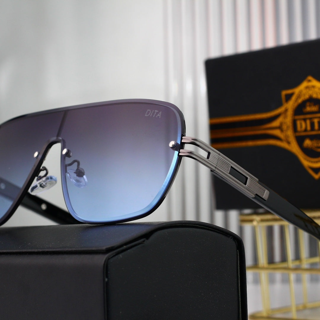 6 colors New hot HD lenses No borders design sunglasses 27468
