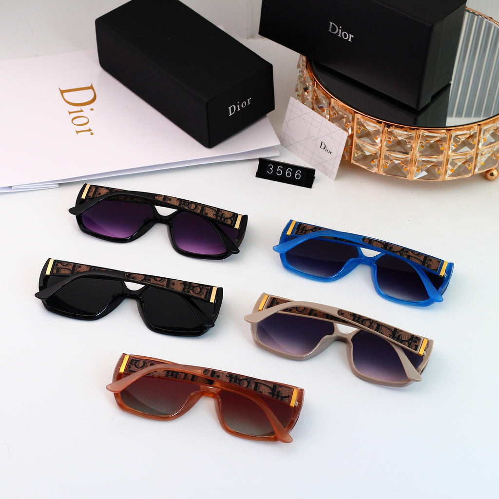 5 colors New hot HD lenses Full frame design sunglasses 3566