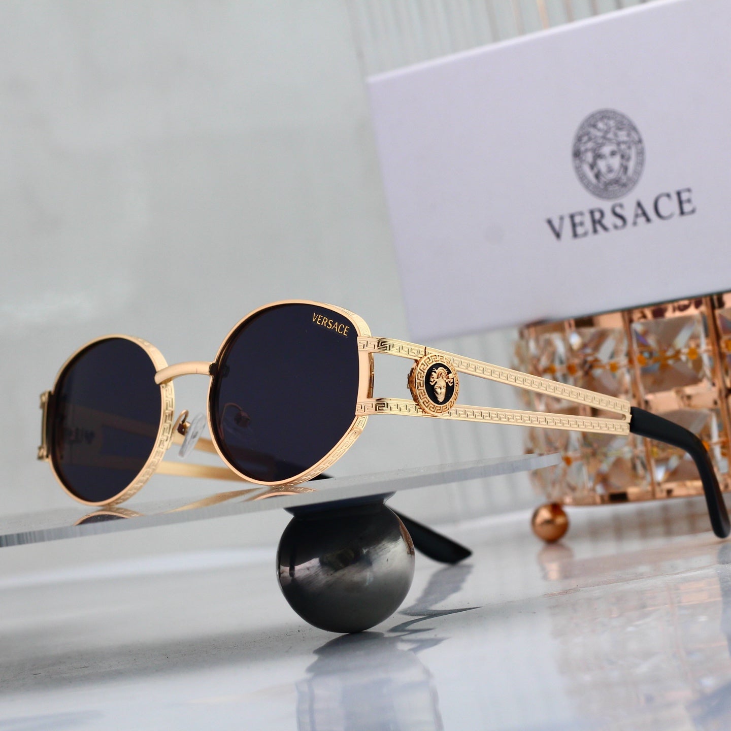 7 colors New hot HD lenses Full frame Sunglasses 08142
