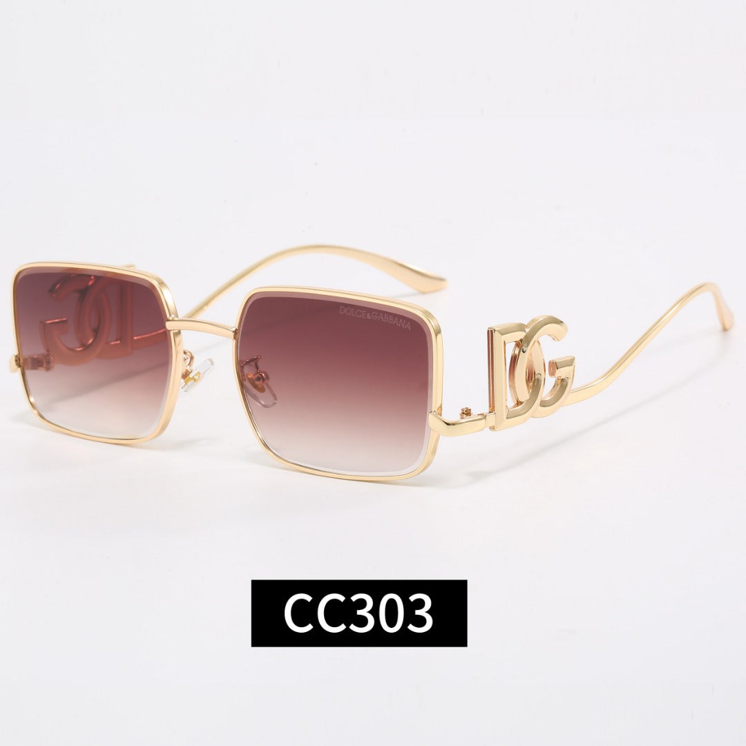 New hot HD lenses No borders design 7 colors sunglasses CC303