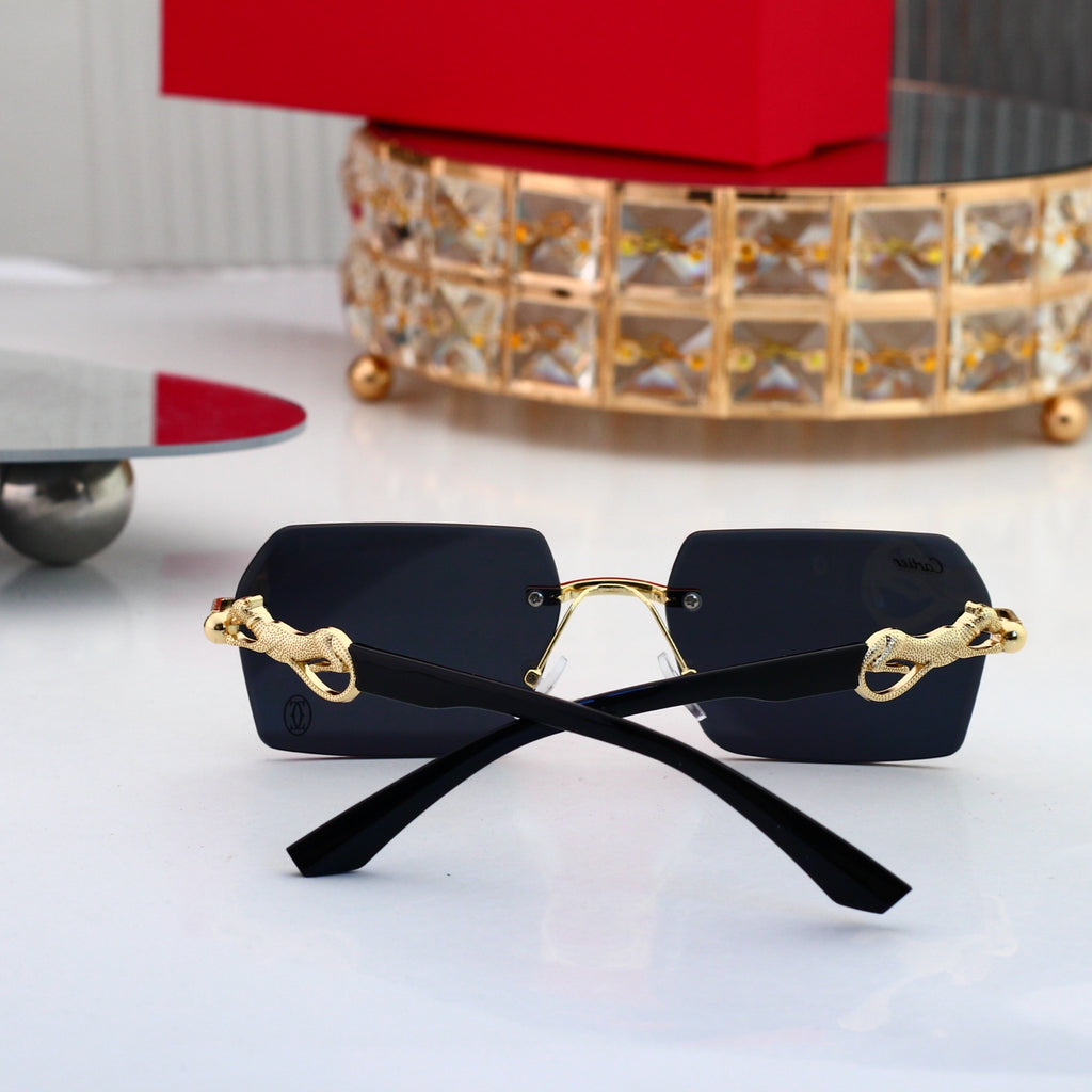 7 colors New hot HD lenses Frameless Sunglasses 4008