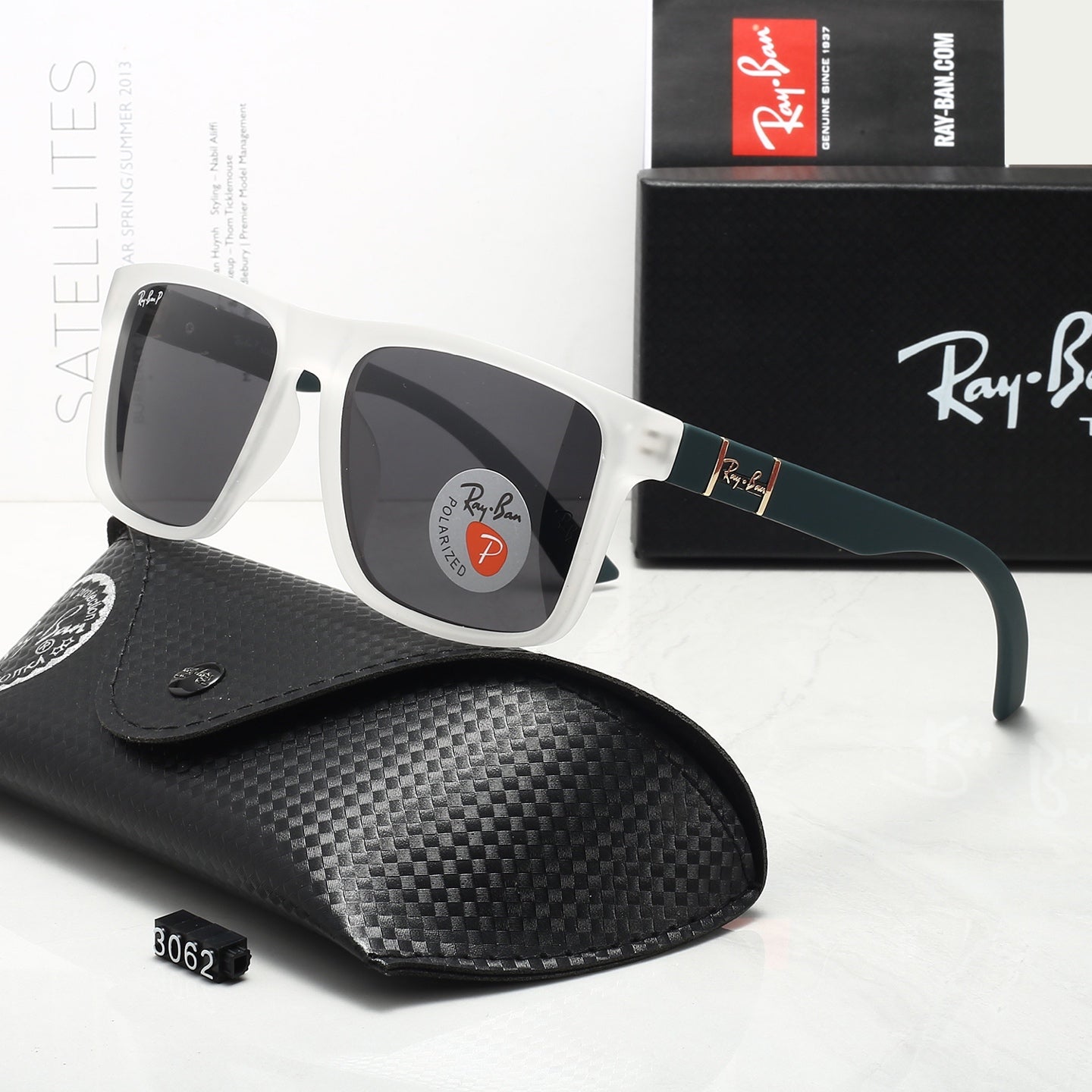 5 colors new hot full flarm sunglasses 3062