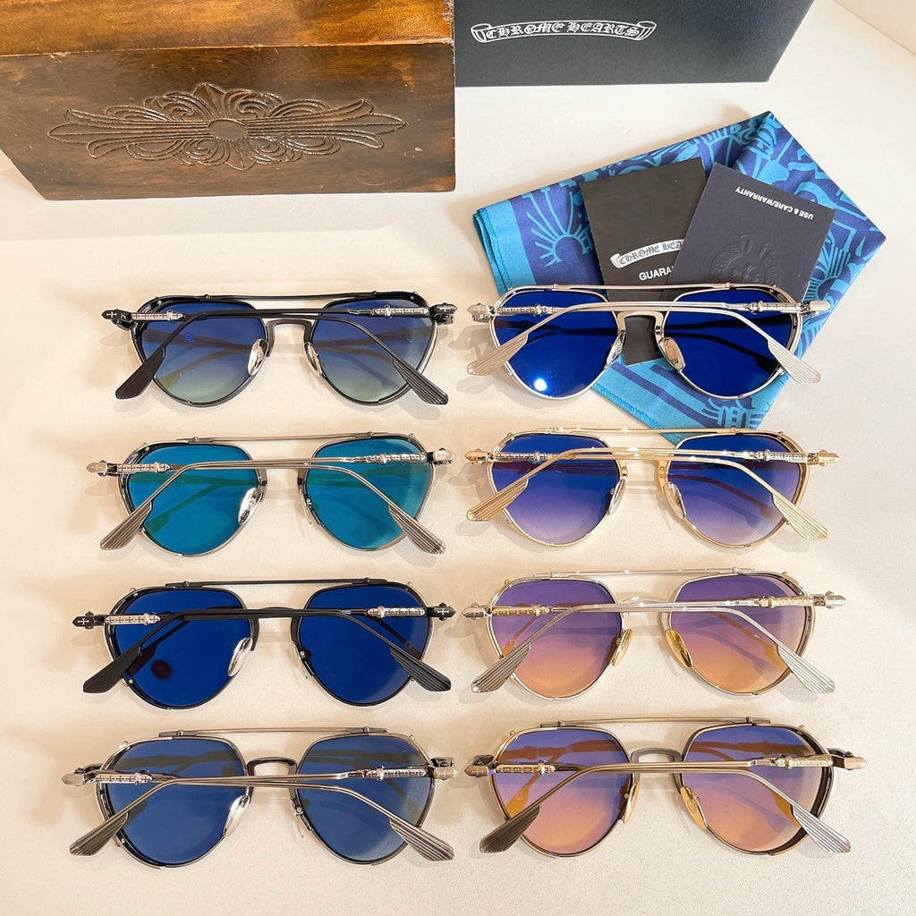 New hot HD lenses Full frame design 8 colors sunglasses