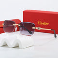 6 colors New hot HD lenses Frameless Sunglasses