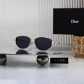 8 colours High-definition lens metal full-frame sunglasses 4096