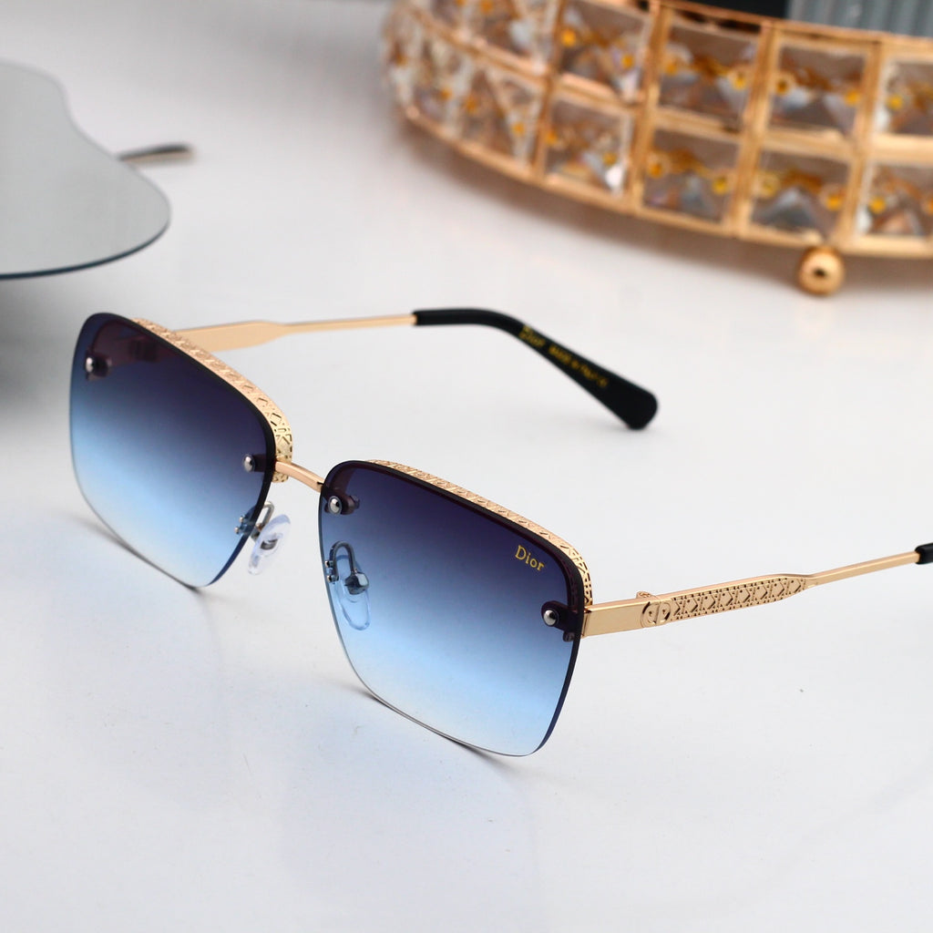 6 colours High-definition lens, rimless sunglasses 5005