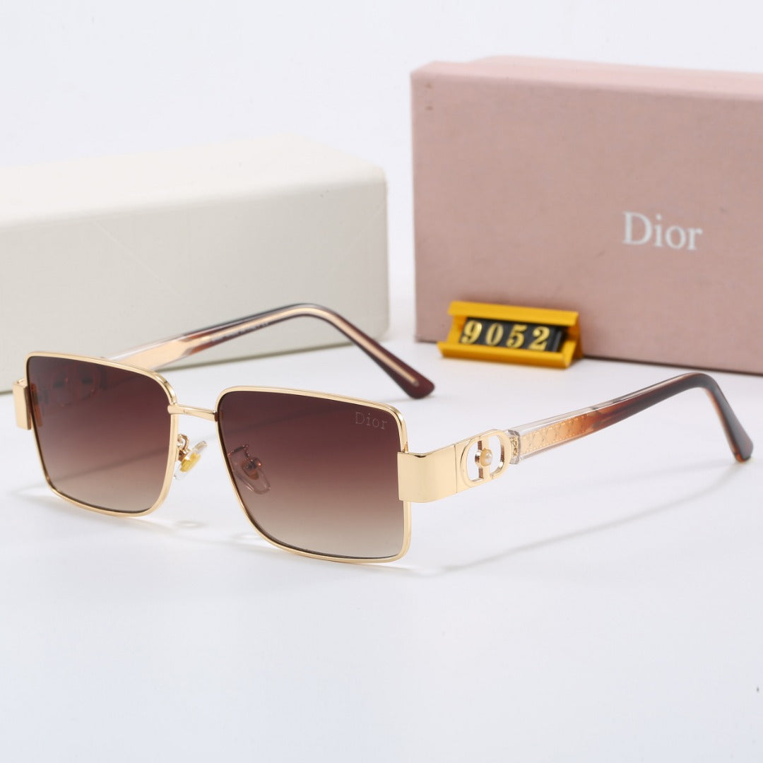 7 colors New hot HD lenses Full frame design sunglasses 9052