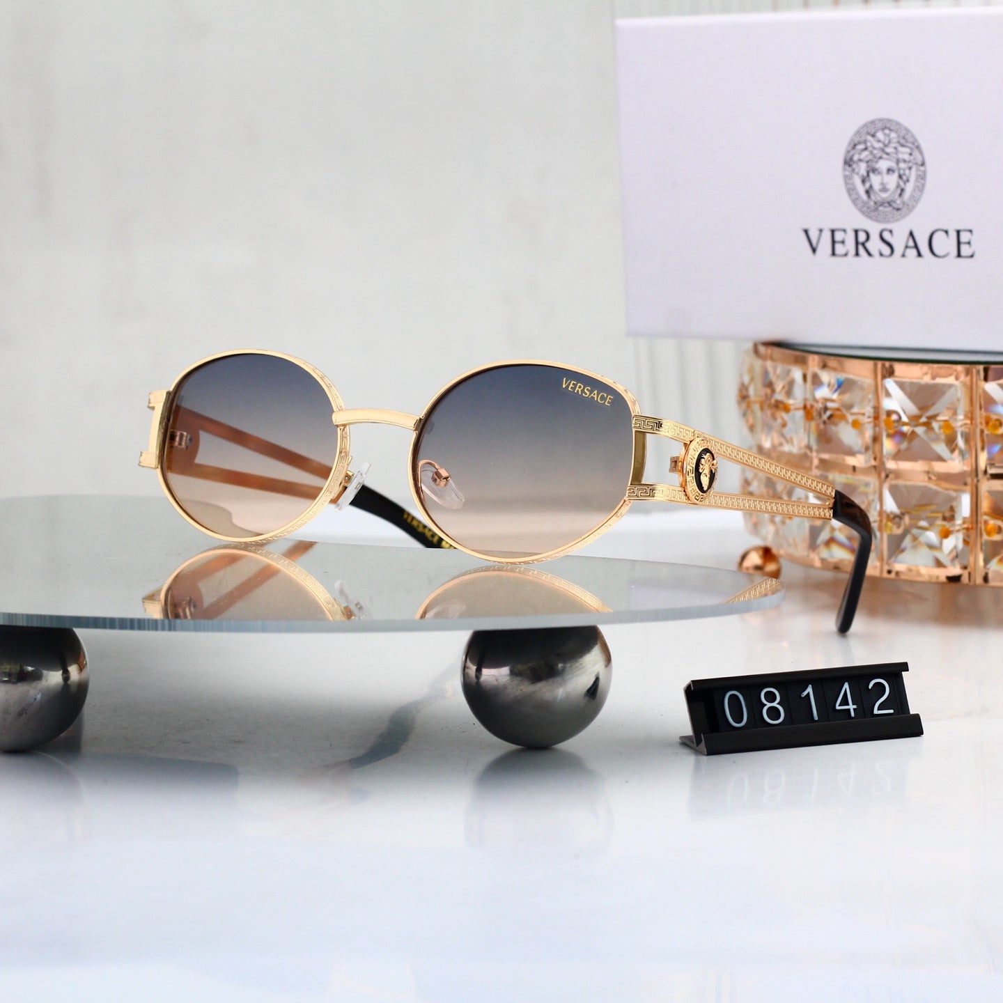 7 colors New hot HD lenses Full frame Sunglasses 08142