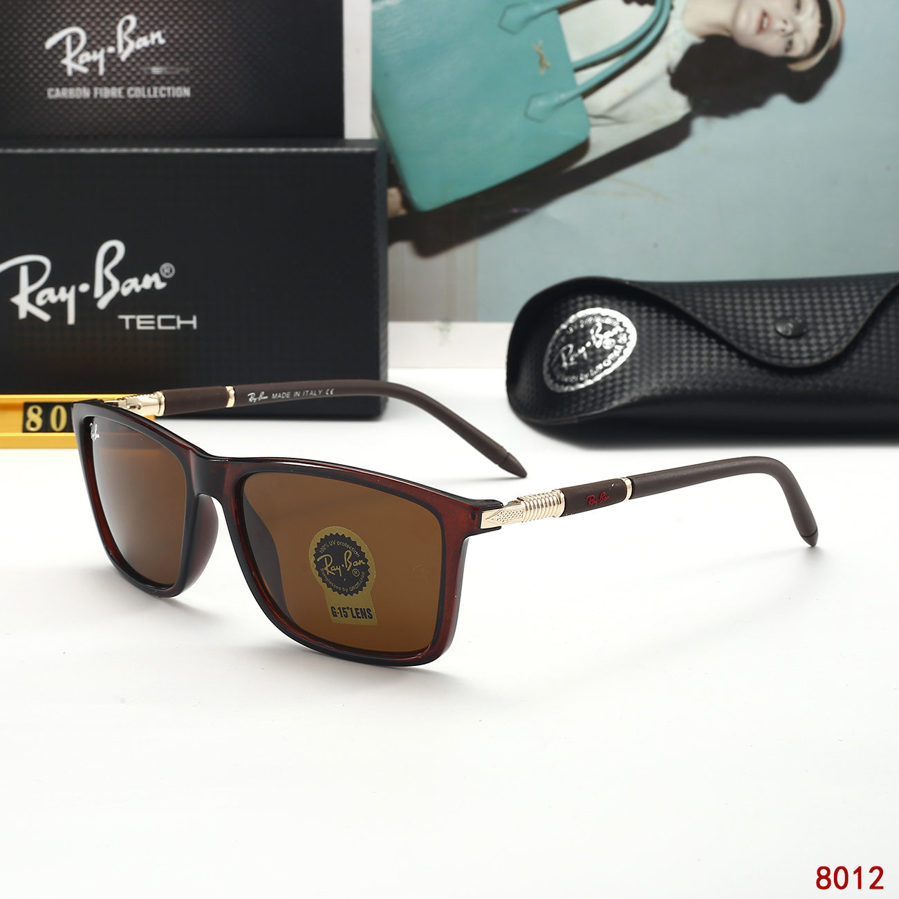 Fashion hot 5 color sunglasses 8012
