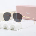 5 colours High-definition lens metal full-frame sunglasses