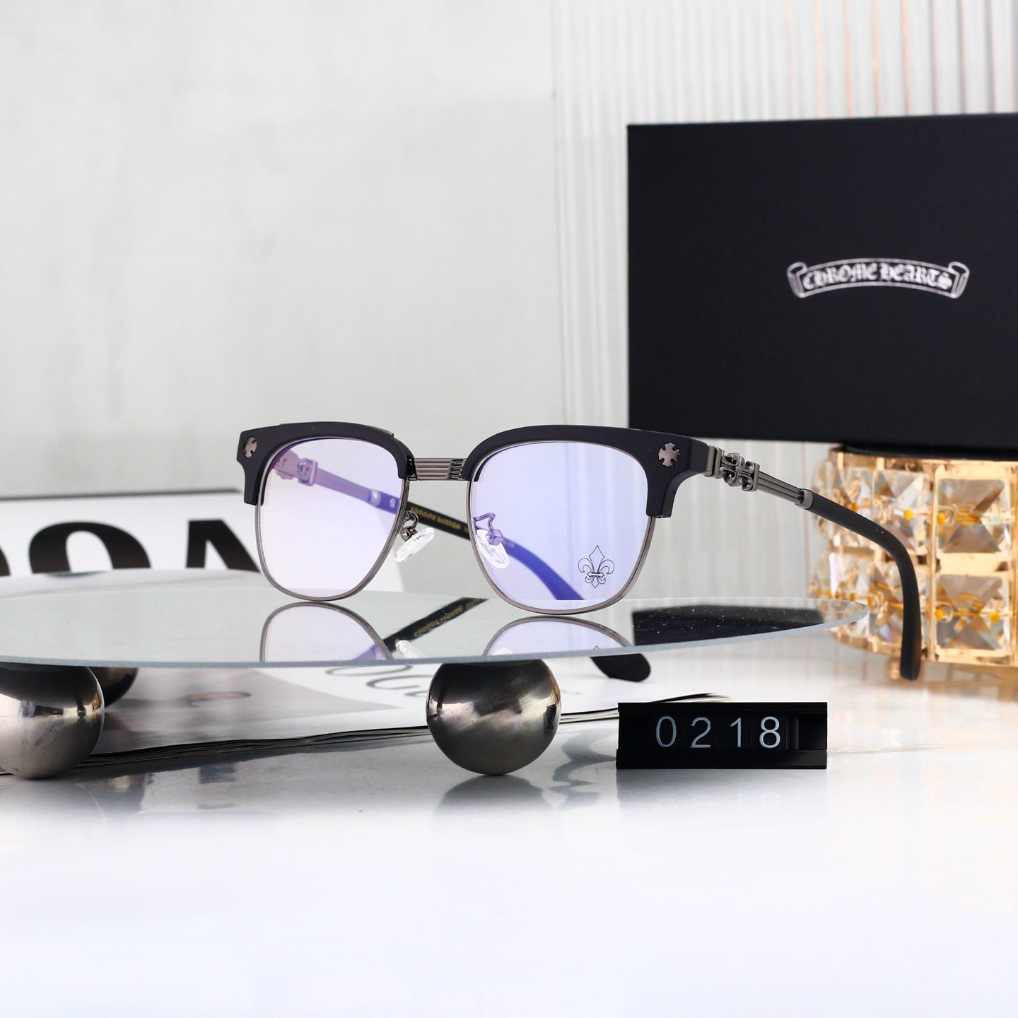 Fashion Hot 6 Color Plain Glasses 2018