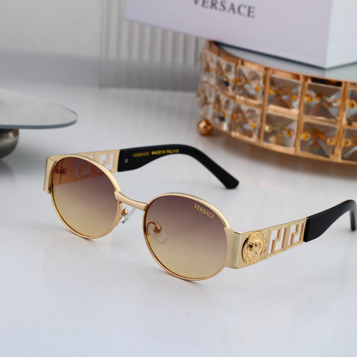 7 colors New hot HD lenses Full frame Sunglasses 08168