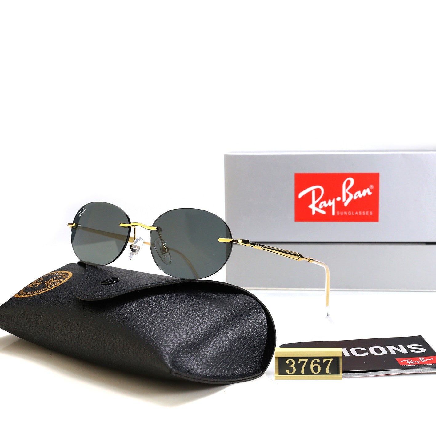 Fashion hot 6 color sunglasses 3767
