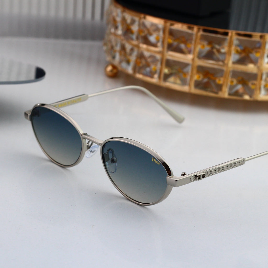8 colours High-definition lens metal full-frame sunglasses 4094
