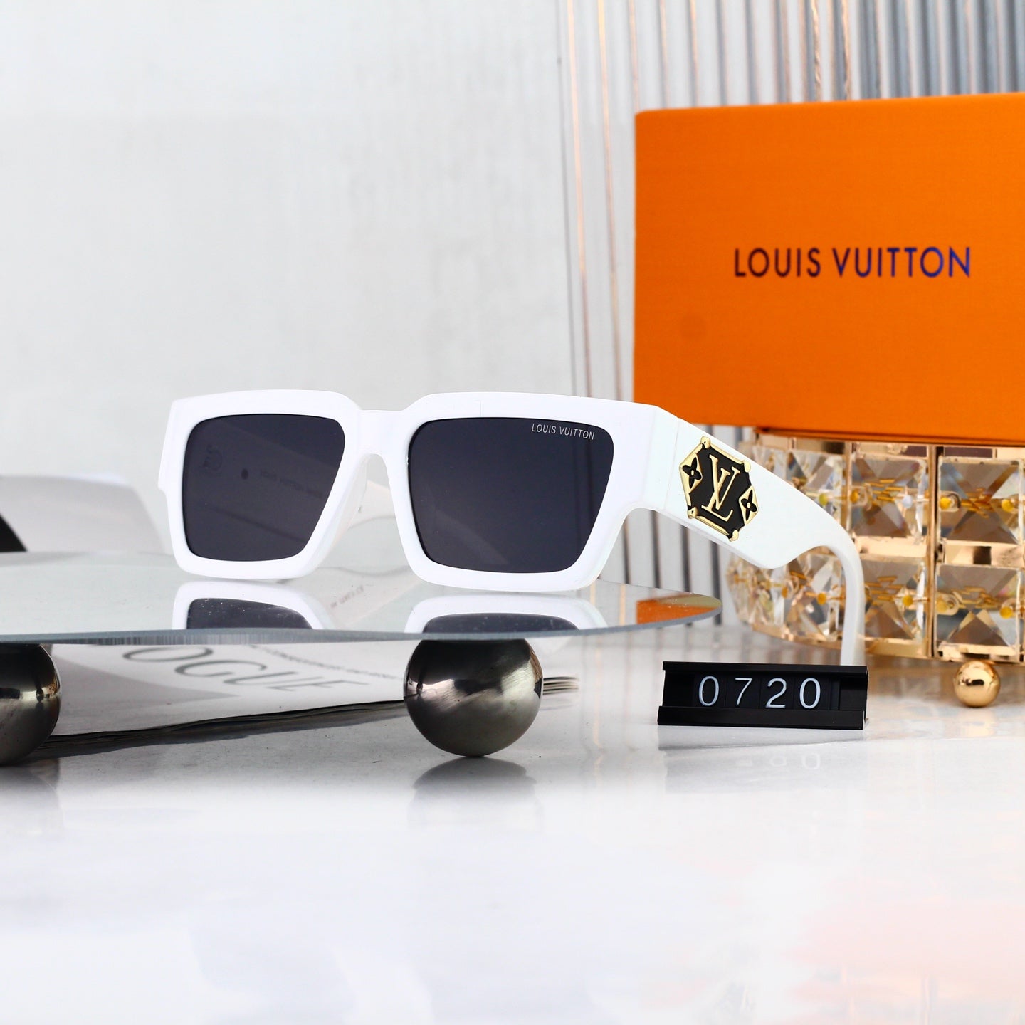7 colors new hot full flarm sunglasses 0720