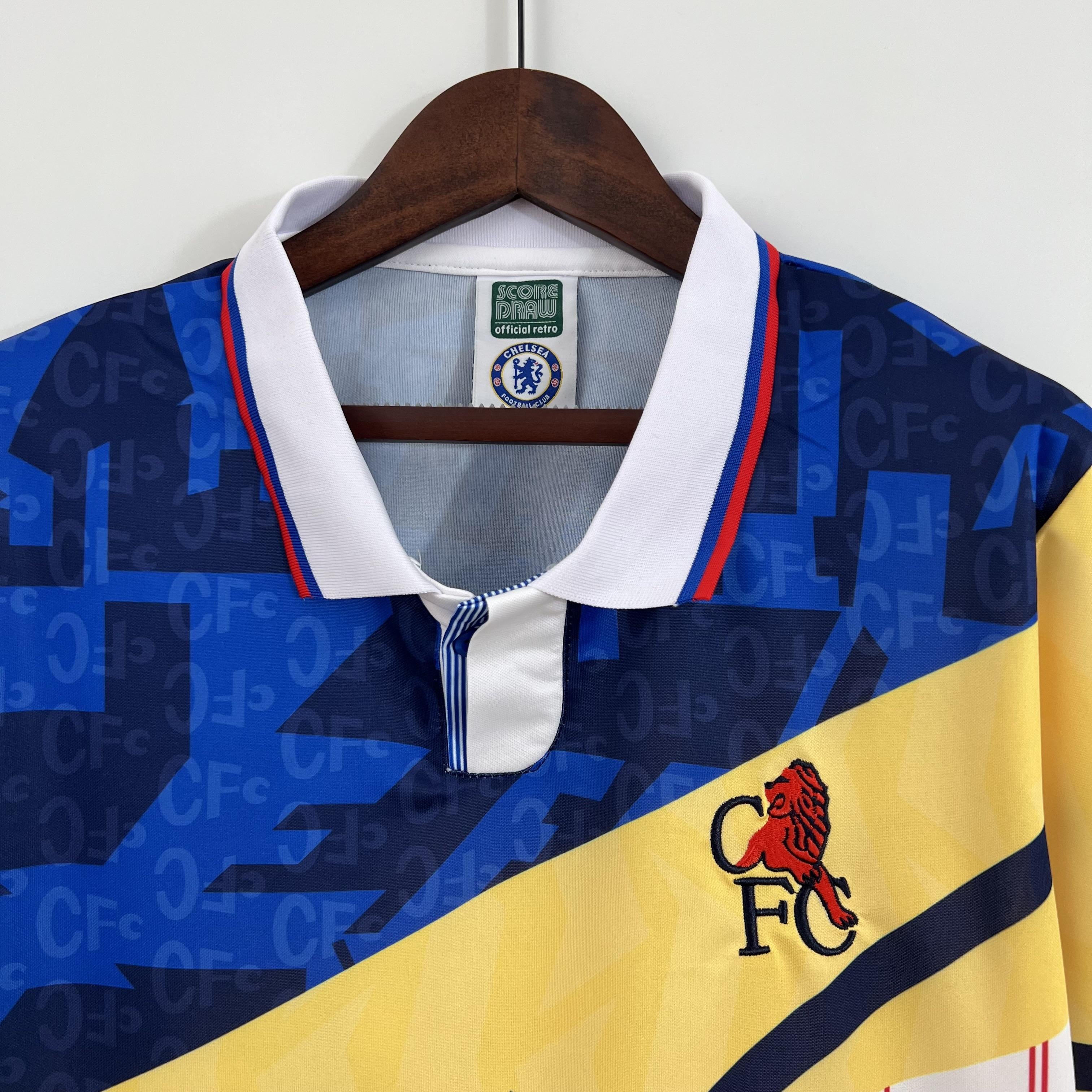 Chelsea Retro Jersey Home 1990