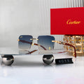 7 colors New hot HD lenses Frameless Sunglasses 4011