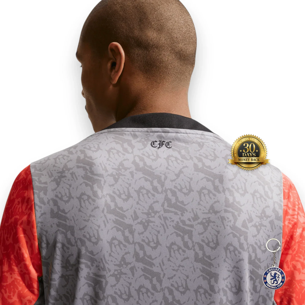 Chelsea Nike Pre Match Top - Grey